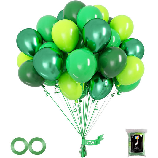 OWill 100pcs Balloons Confetti 12 Inches Latex Balloons